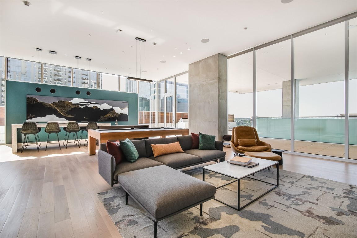 301 West Avenue, Unit 4005 Austin, TX 78701 - Photo 21 of 22 club room 9th floor