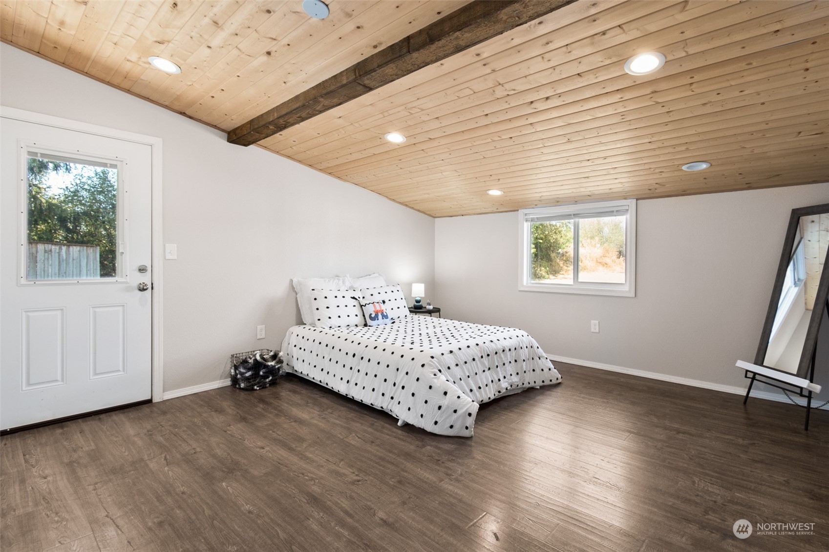 4840 176th Avenue Southwest Rochester, WA 98579 - Photo 15 of 38 a bedroom with a bed and a window