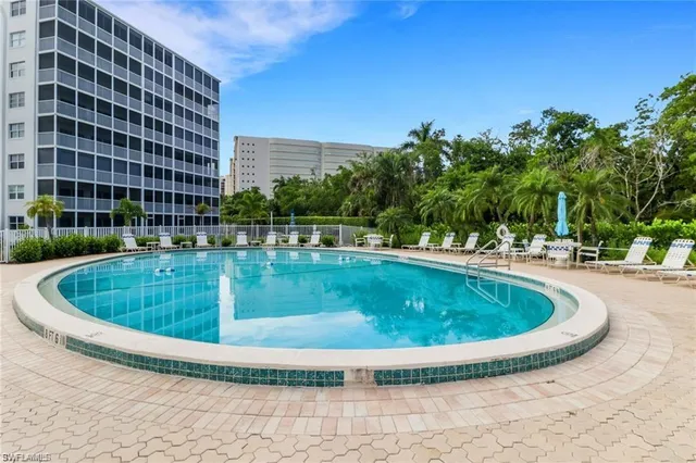 a view of outdoor space yard swimming pool and patio