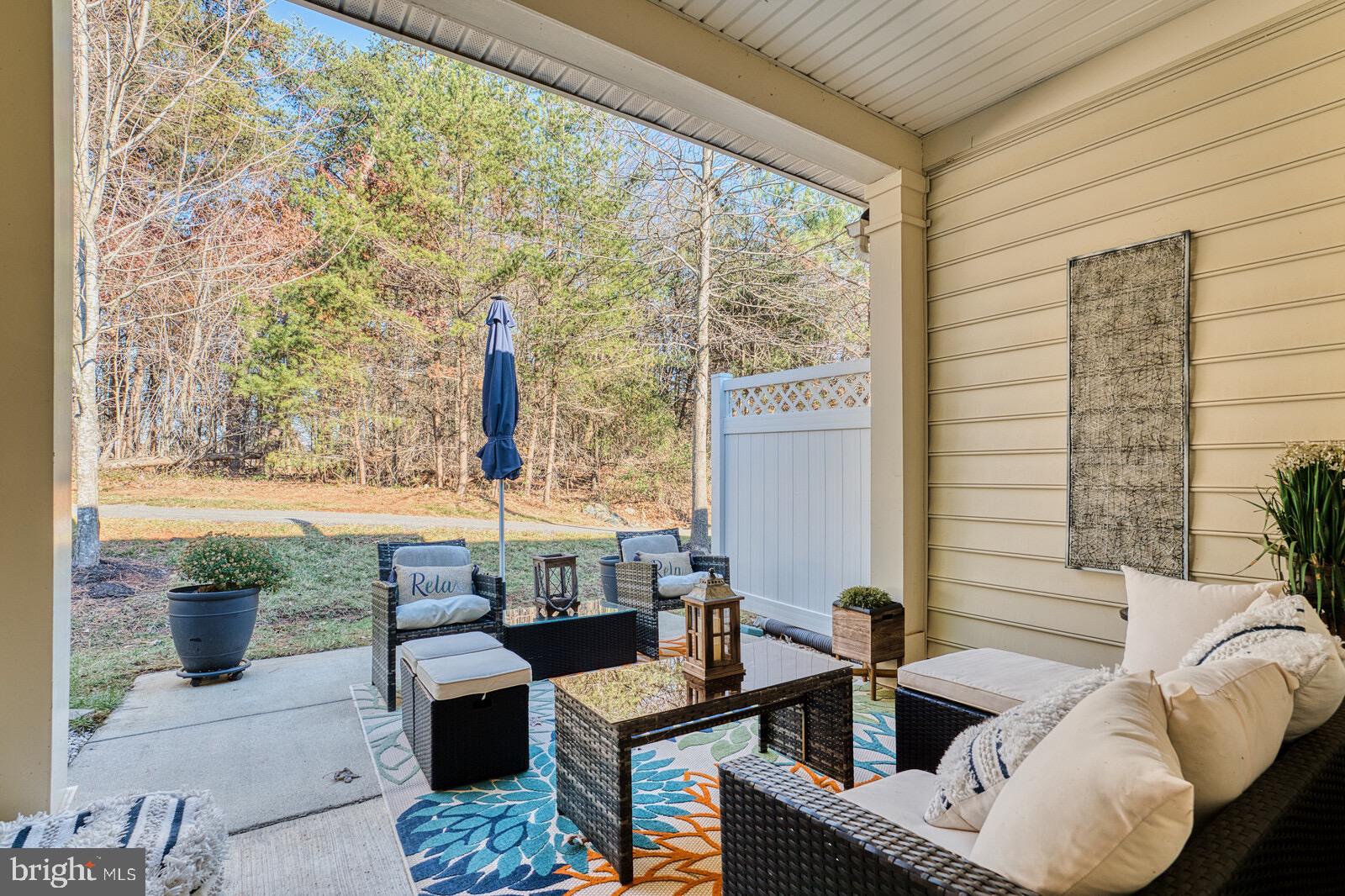 13113 Winding Trail Road Laurel, MD 20707 - Photo 12 of 37 LOVELY PATIO THAT OVERLOOKS THE WALKING TRAILS
