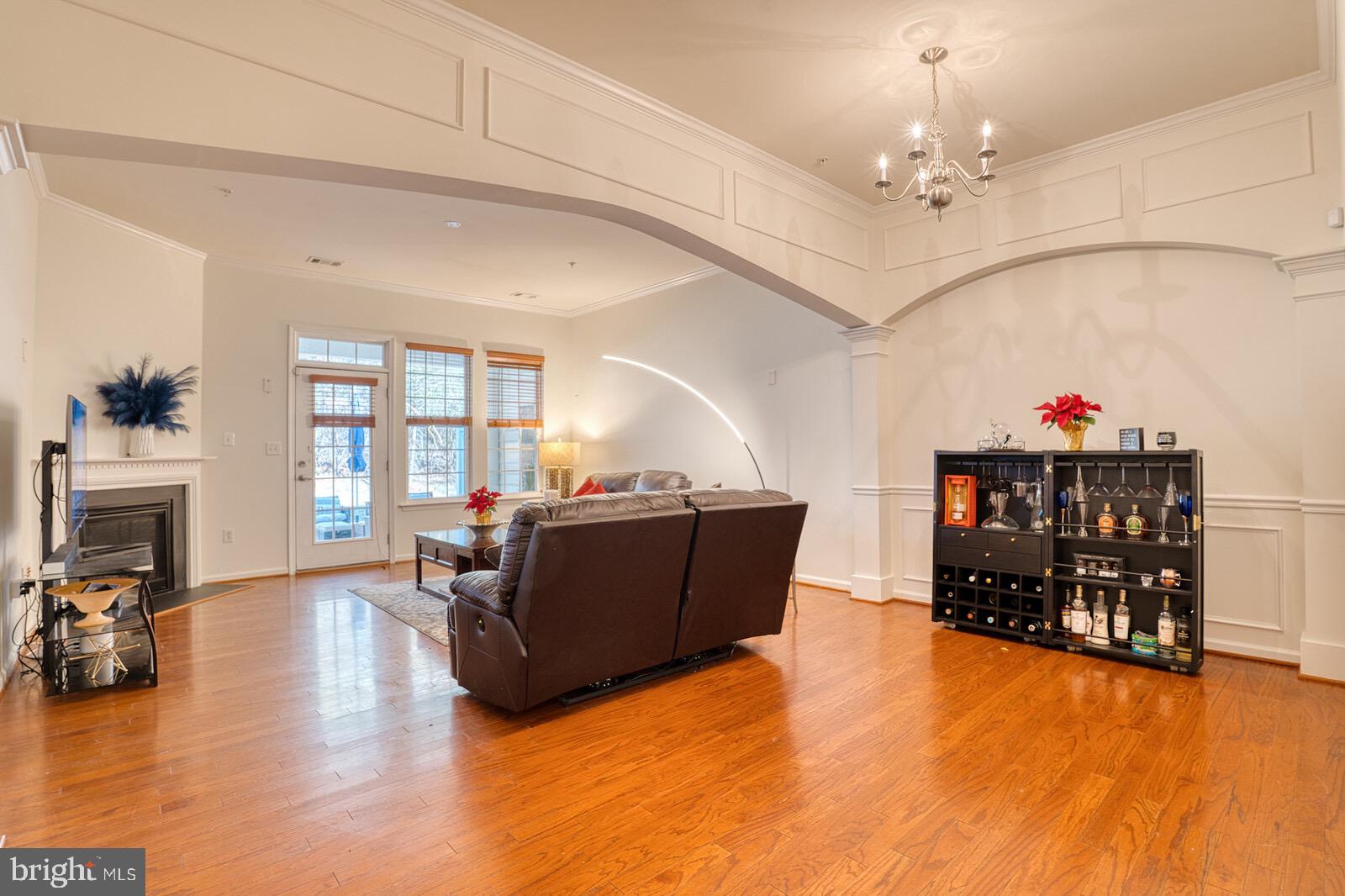 13113 Winding Trail Road Laurel, MD 20707 - Photo 5 of 37 SPACIOUS LR/DR COMBO - GLIMMING HW THROUGHOUT!