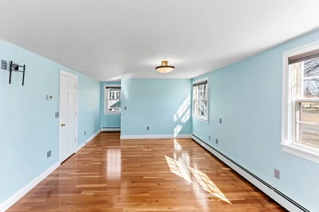 a view of a room with window