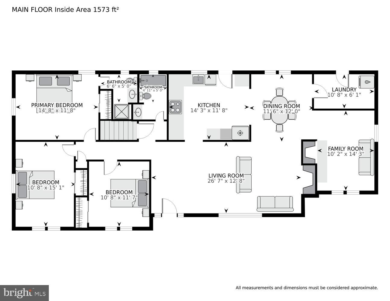 8420 Rambler Drive Adelphi, MD 20783 - Photo 28 of 29 Main Level Floor Plan