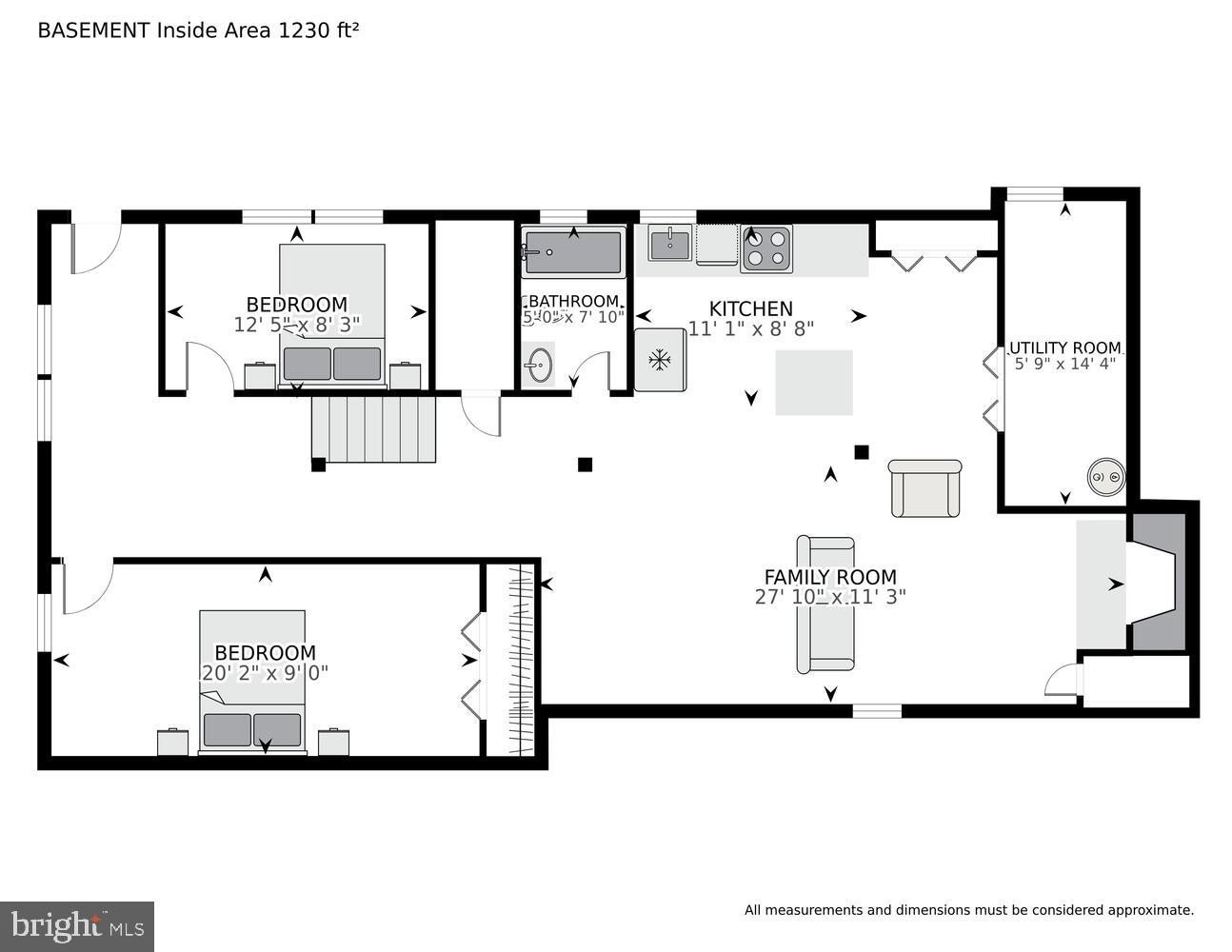 8420 Rambler Drive Adelphi, MD 20783 - Photo 29 of 29 Lower Level Floor Plan