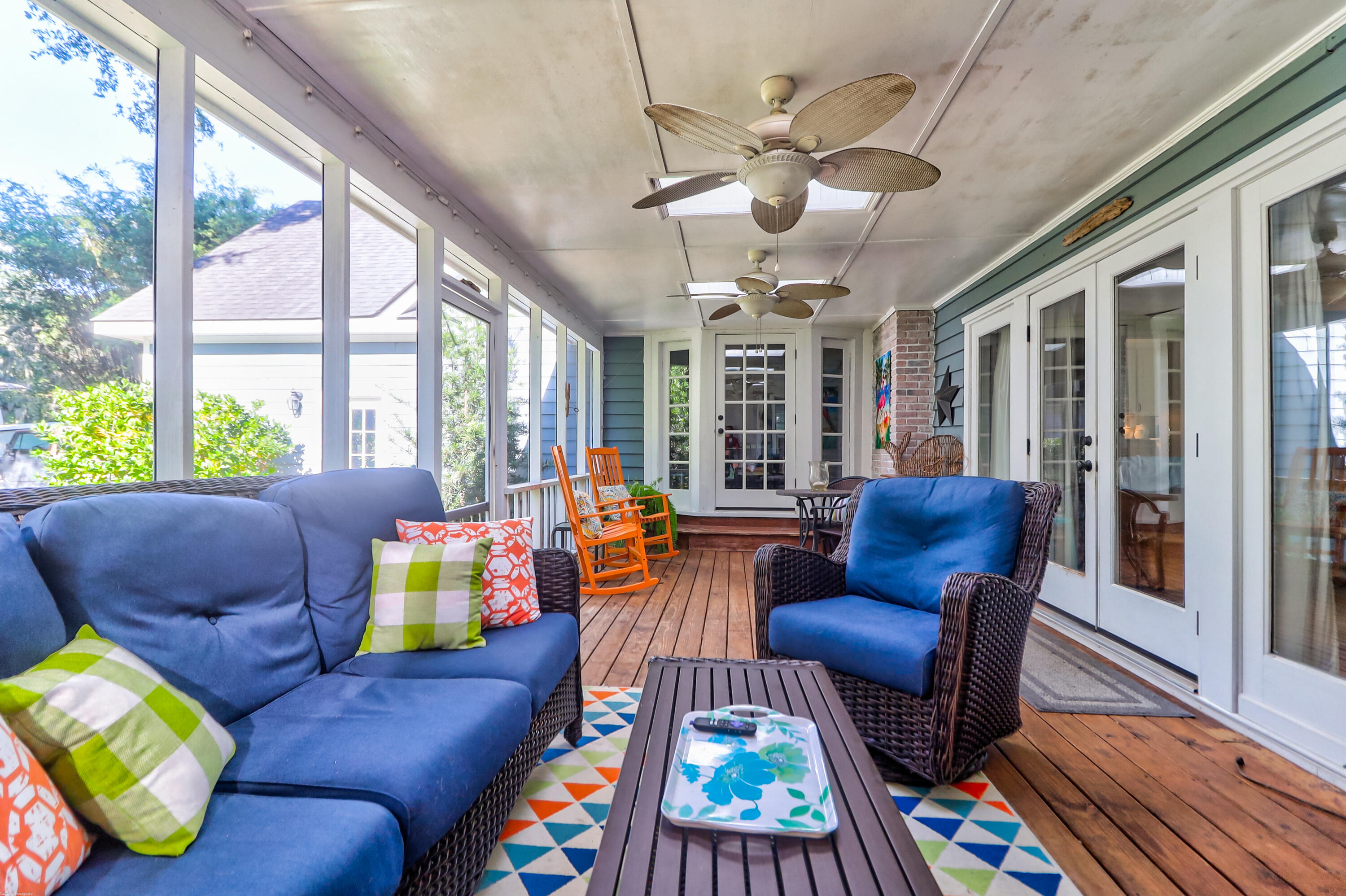 737 Willow Lake Road Charleston, SC 29412 - Photo 32 of 54 Large screened porch