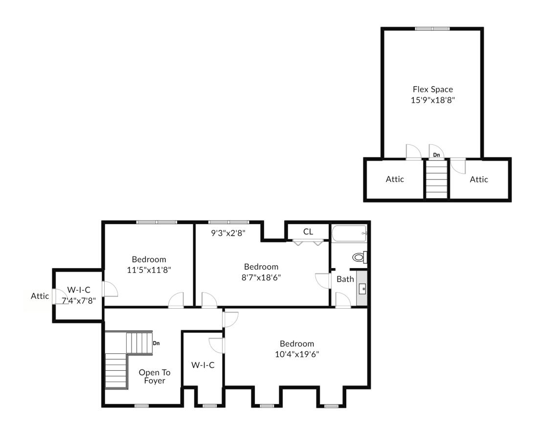 737 Willow Lake Road Charleston, SC 29412 - Photo 54 of 54 737 second floor and FROG floor plan