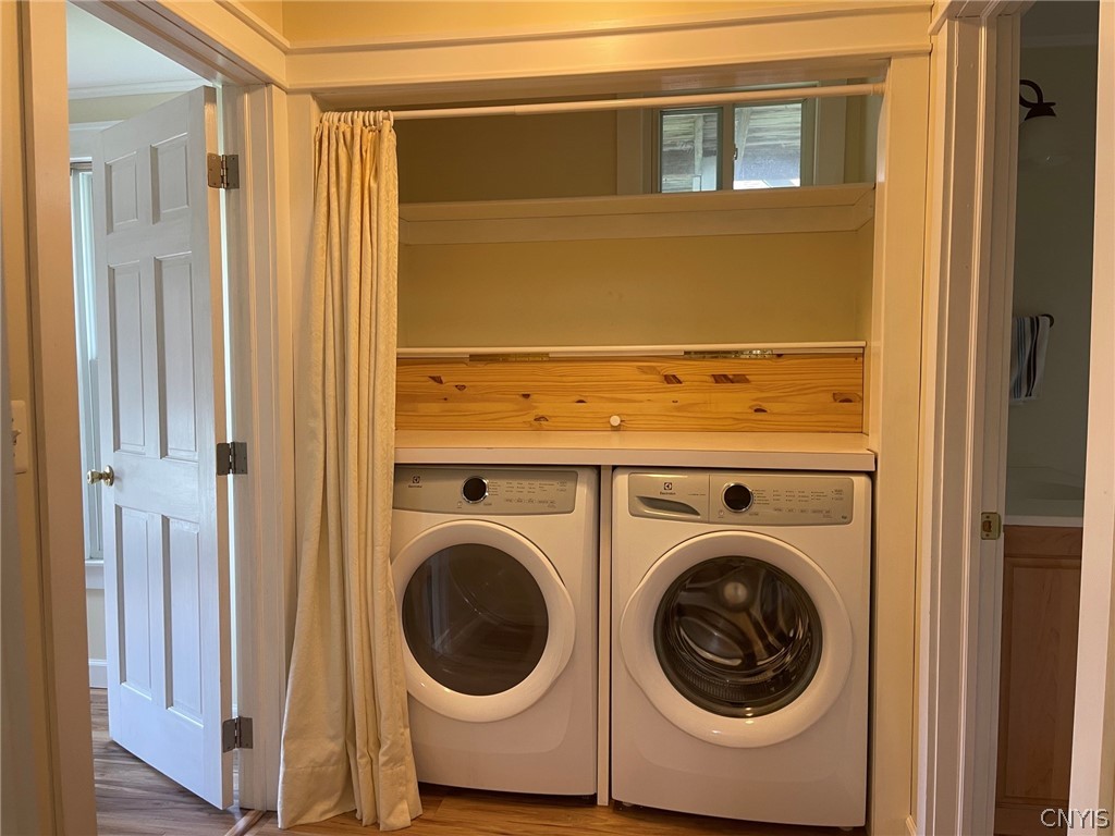 401 Stone Street Oneida, NY 13421 - Photo 15 of 31 1st floor unit - laundry (washer & dryer stay)