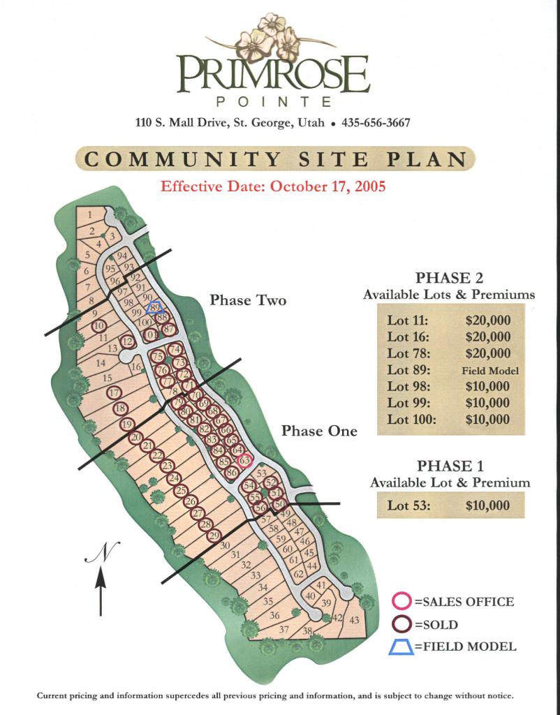 Primrose Pointe Street, Unit 38 St. George, UT 84790 - Photo 1 of 1 Site Map