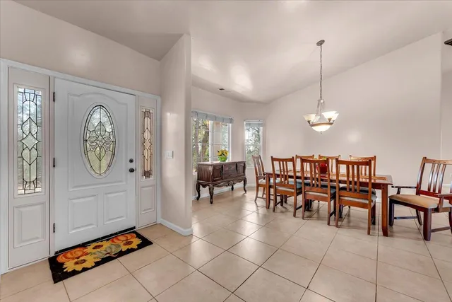 a view of a livingroom with furniture and window