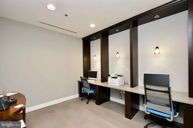 a view of a building with many windows