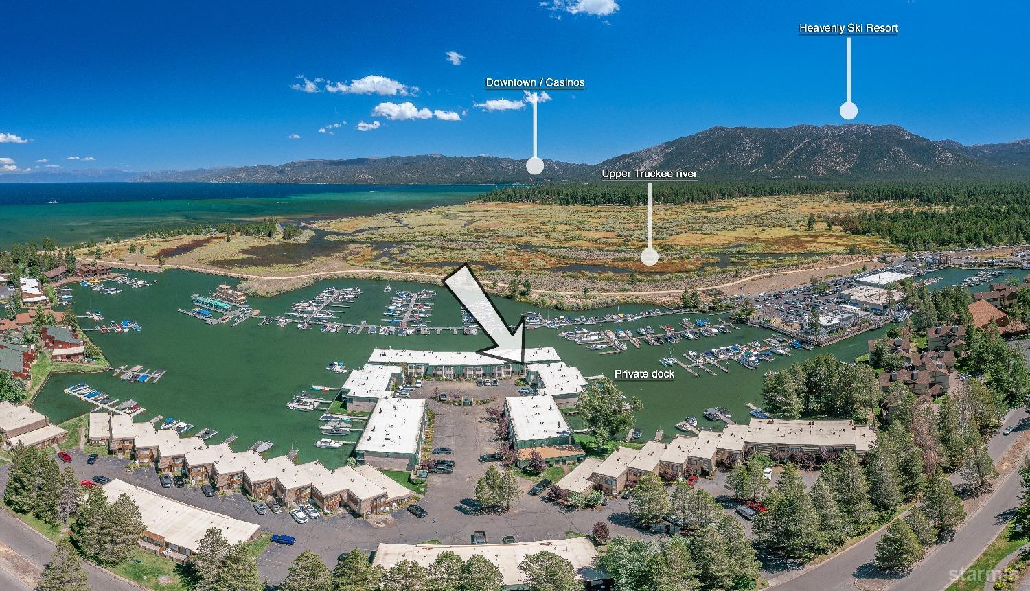 439 Ala Wai Boulevard, Unit 121 South Lake Tahoe, CA 96150 - Photo 28 of 35 a view of a lake with a mountain