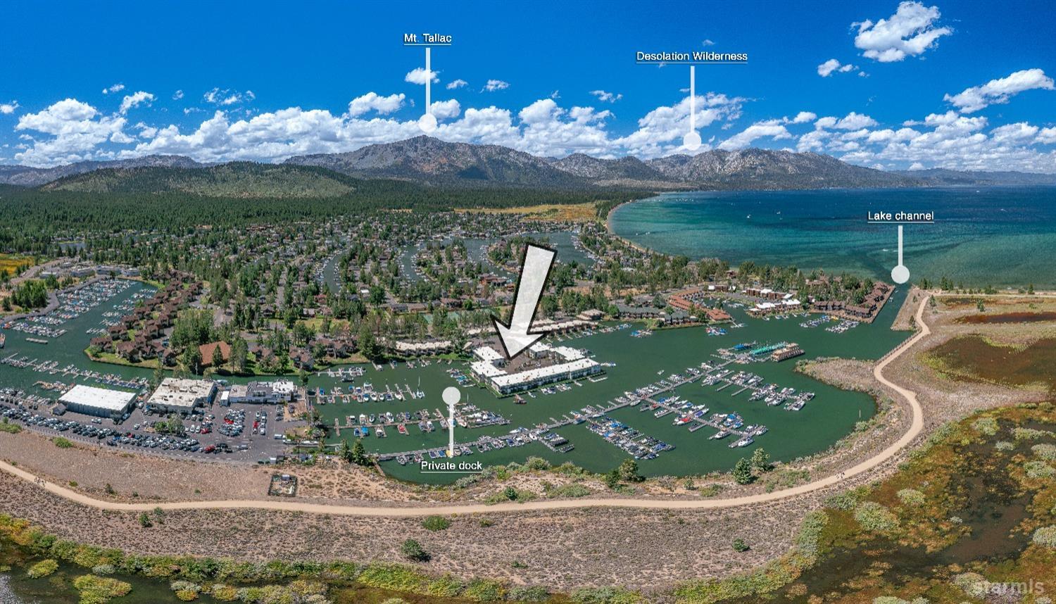 439 Ala Wai Boulevard, Unit 121 South Lake Tahoe, CA 96150 - Photo 31 of 35 a view of a lake from a yard