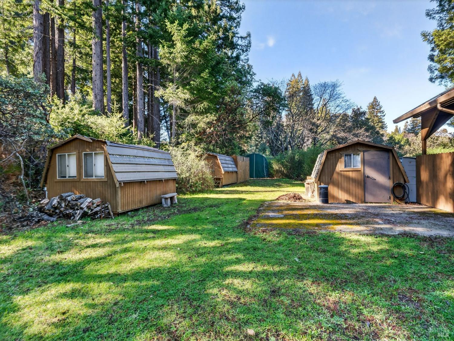 22510 Fort Ross Road Cazadero, CA 95421 - Photo 7 of 22 a front view of a house with garden