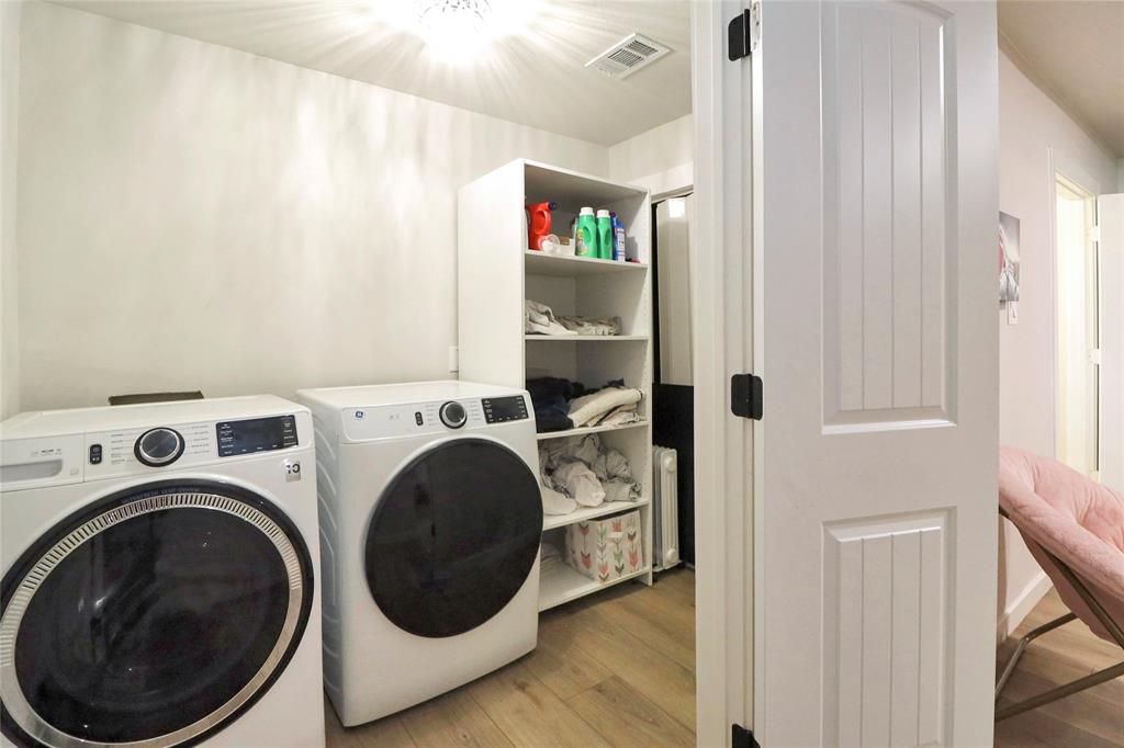2408 Strader Road DISH, TX 76247 - Photo 27 of 40 a utility room with dryer and washer