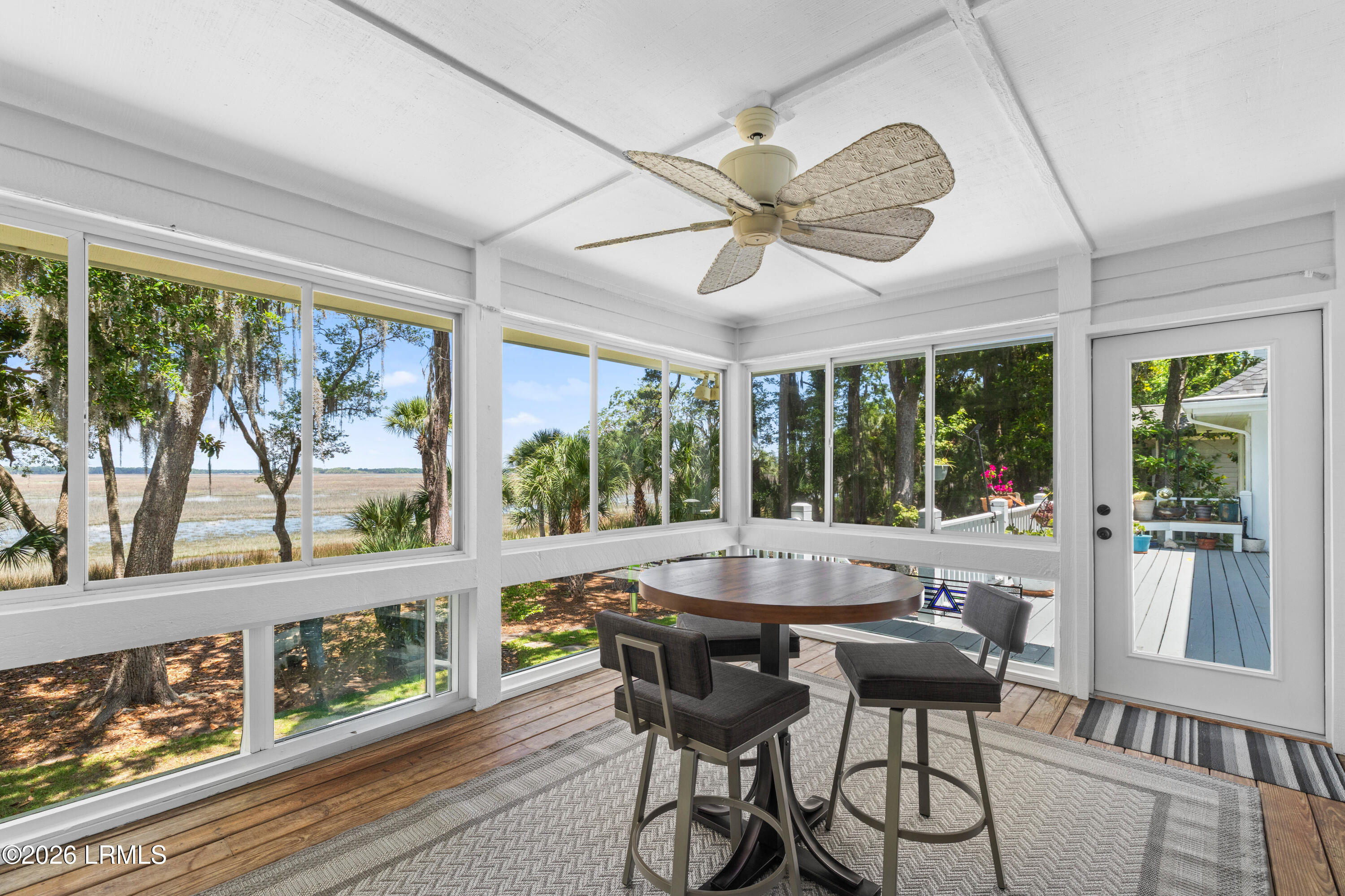 220 Cotton Dike Road St. Helena Island, SC 29920 - Photo 19 of 57 Screened Porch