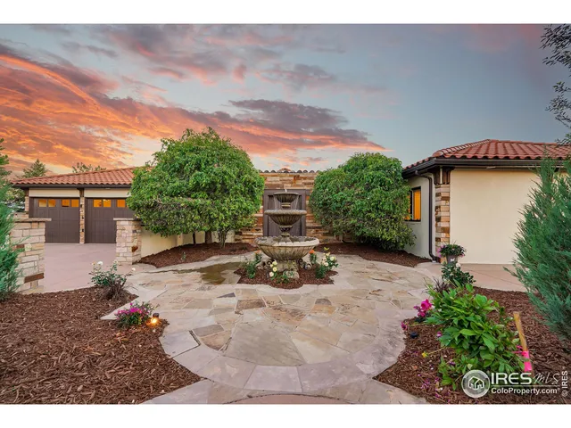 a outdoor view with a hardwood