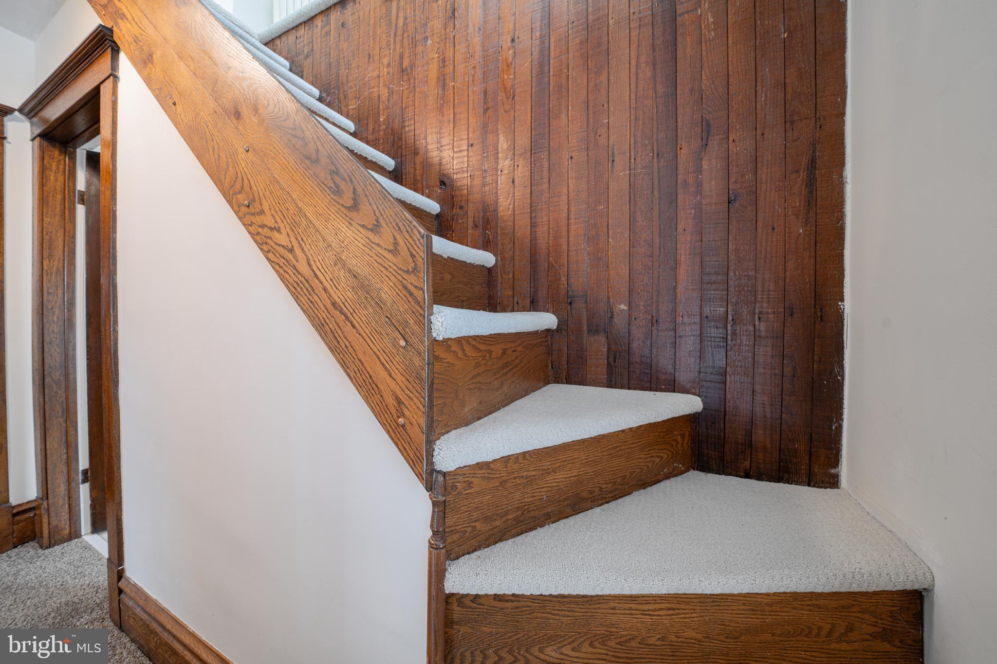 501 Warren Street Cumberland, MD 21502 - Photo 49 of 72 Stairs Leading to Third Floor
