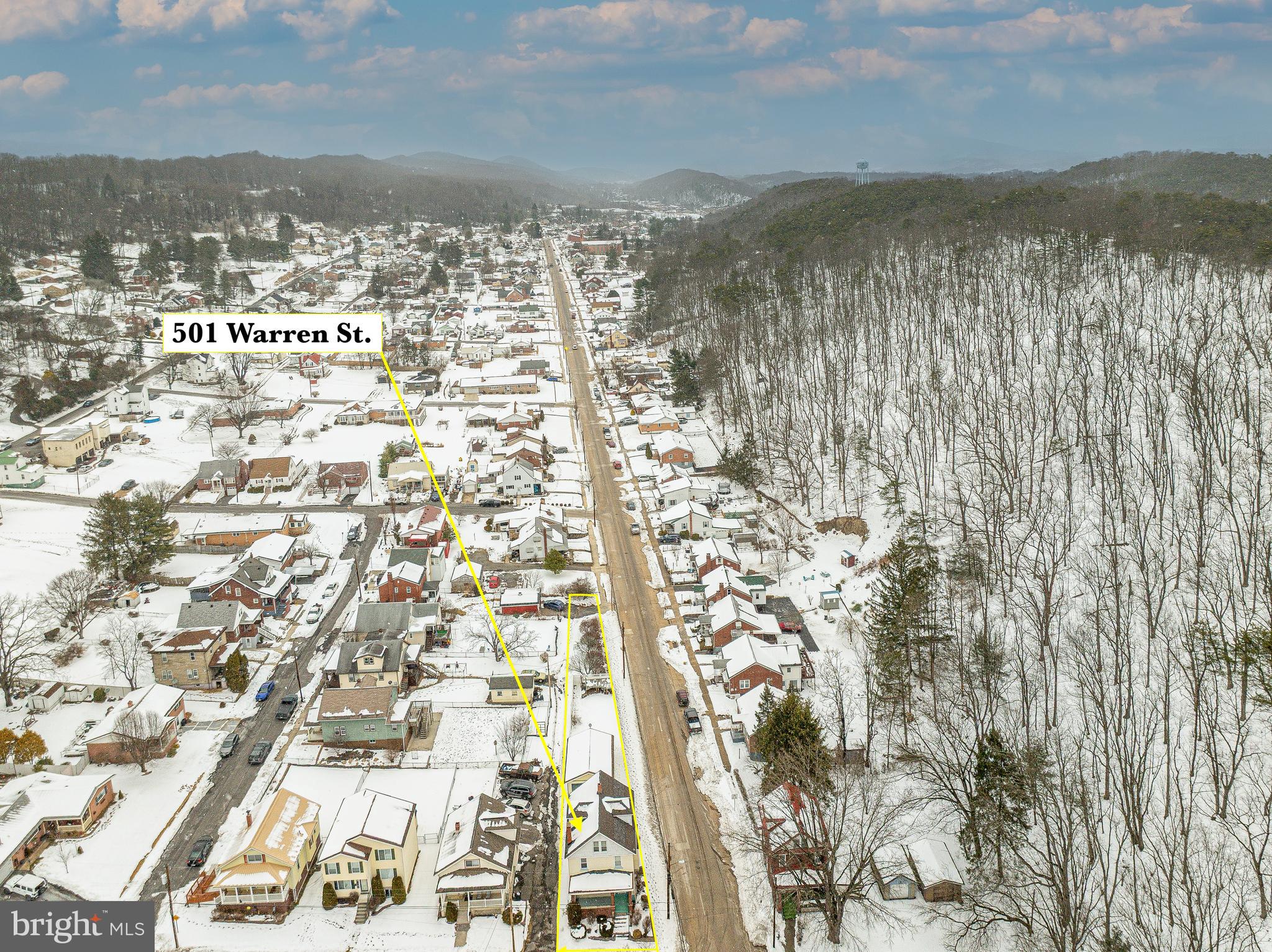501 Warren Street Cumberland, MD 21502 - Photo 67 of 72 Aerial View