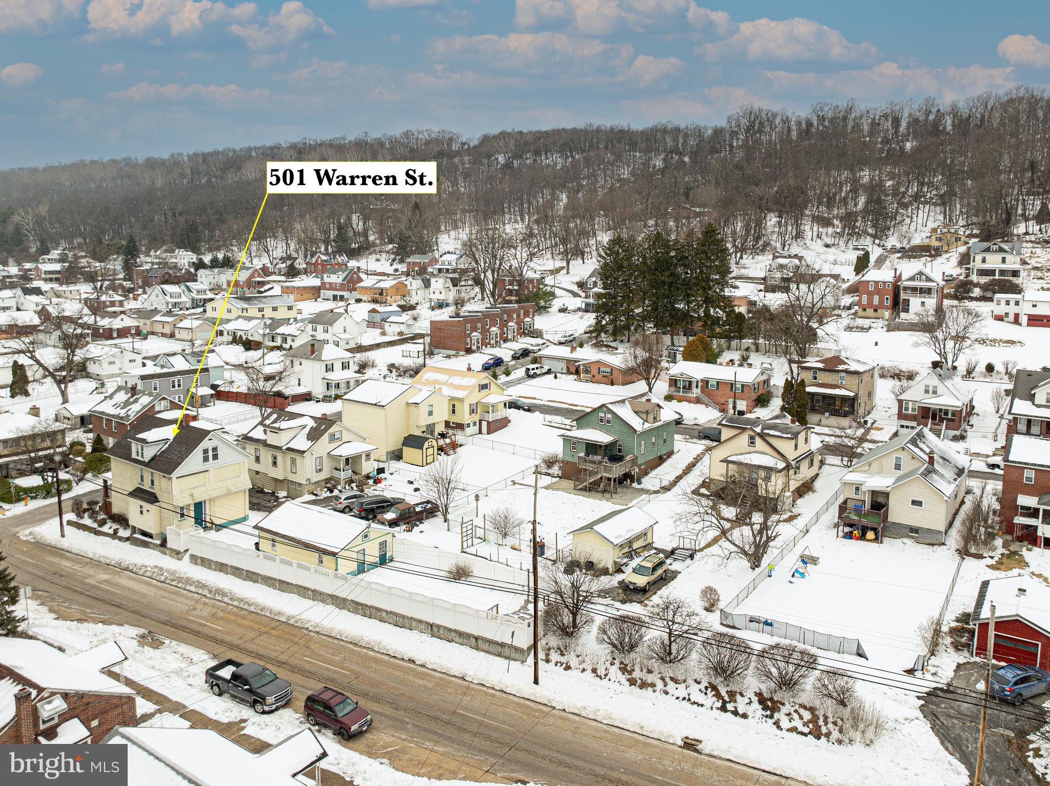 501 Warren Street Cumberland, MD 21502 - Photo 70 of 72 Aerial View