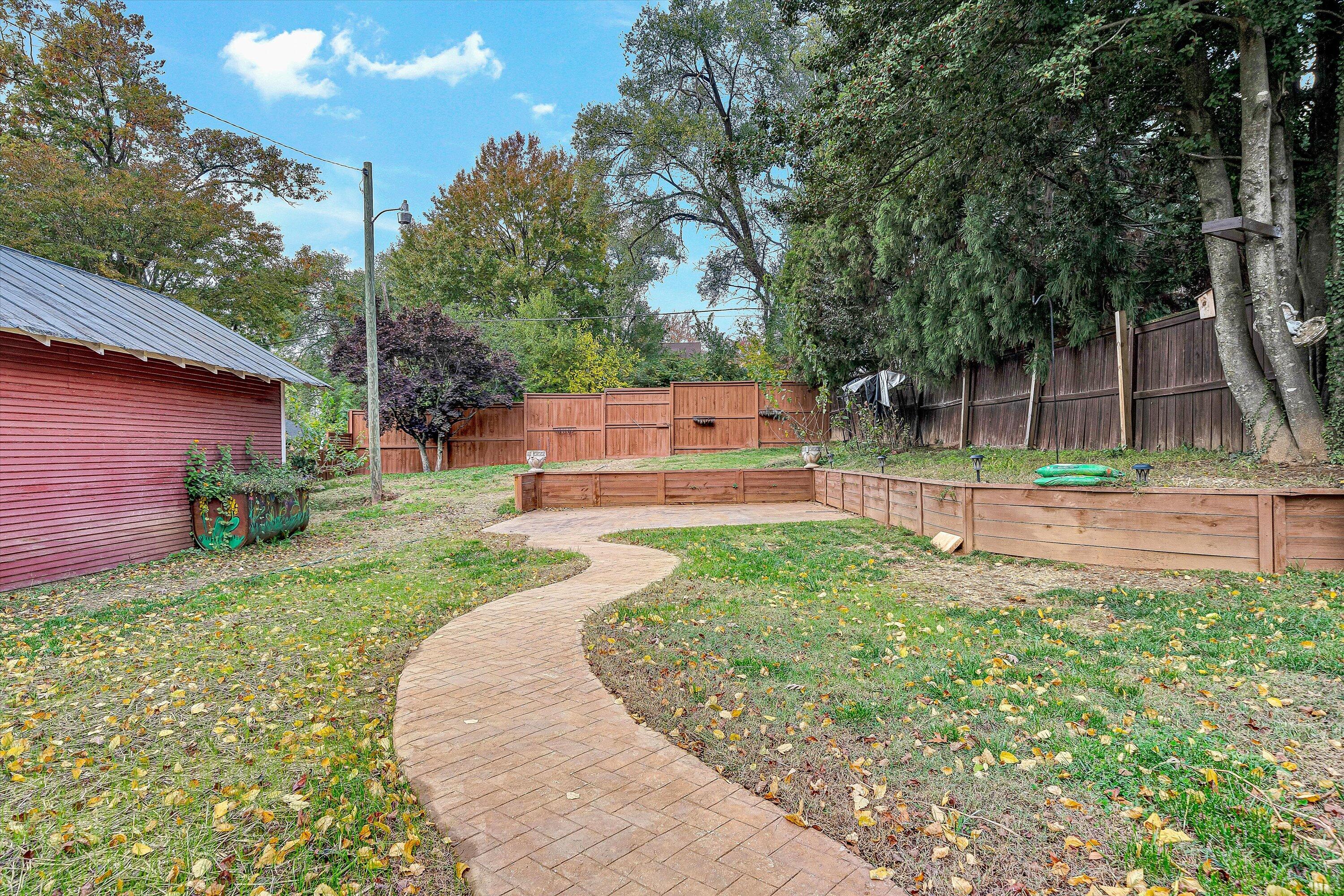 1725 Arlington Road Southwest Roanoke, VA 24015 - Photo 41 of 44 a backyard of a house with lots of green space