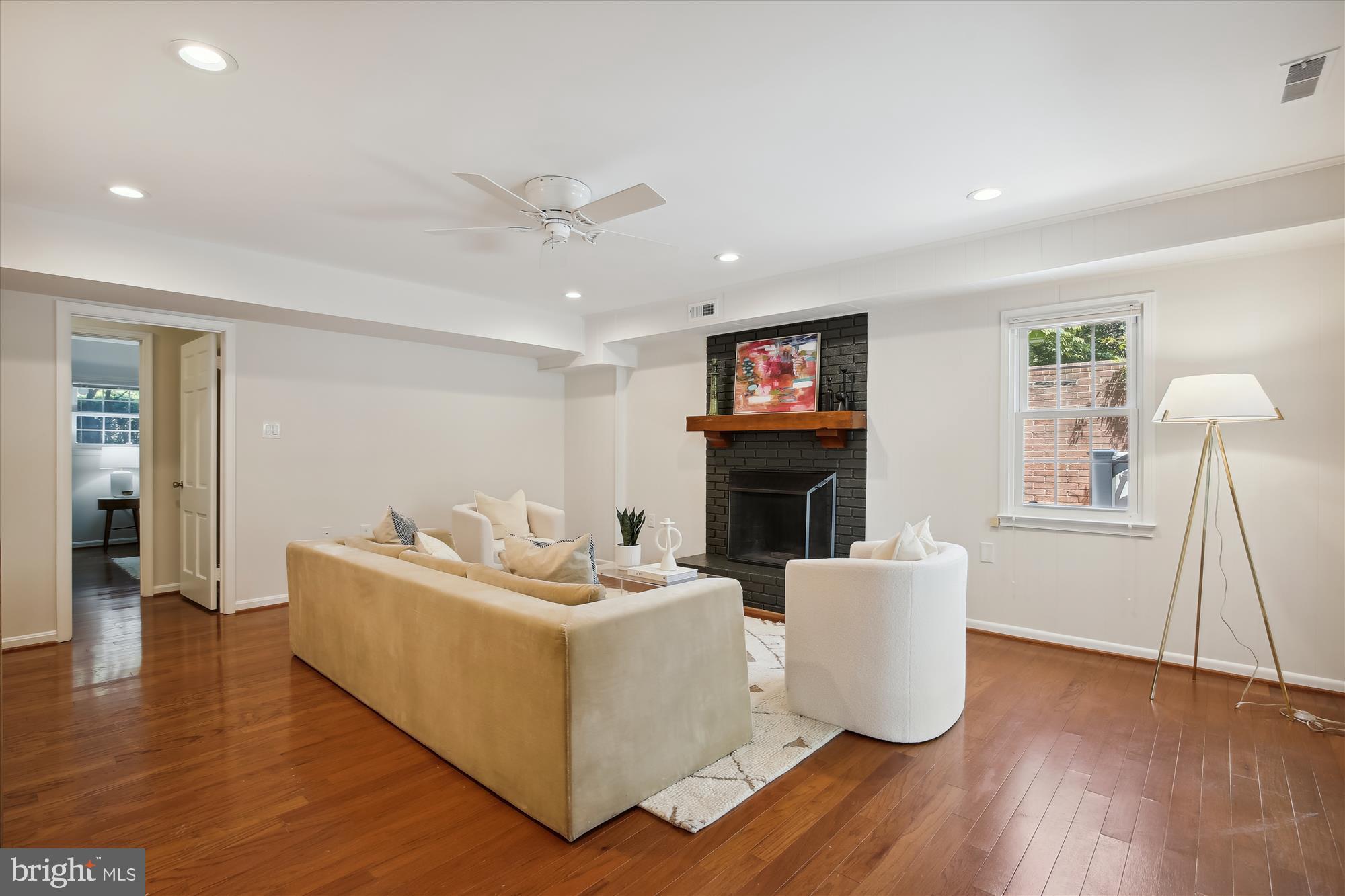 6340 Golf Course Square Alexandria, VA 22307 - Photo 29 of 58 Wood burning fireplace!