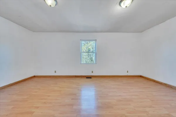 wooden floor in a room