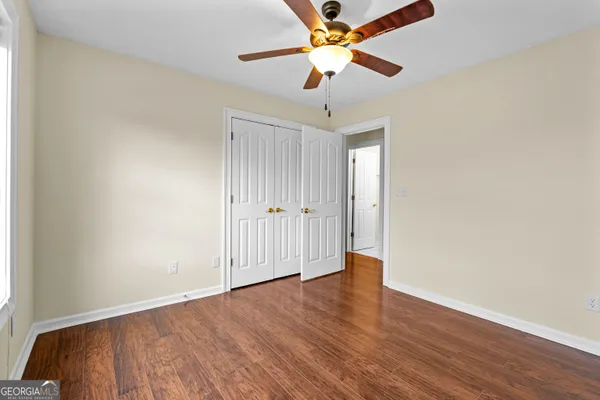 a view of a rack on the wall