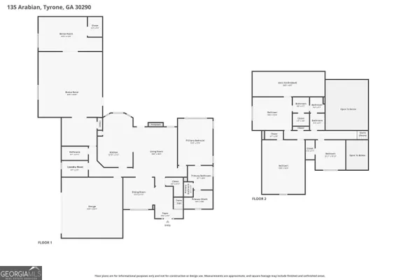 $479,000 | 135 Arabian, Tyrone, GA 30290