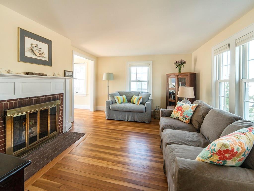 11 Phillips Road Falmouth, ME 04105 - Photo 3 of 22 Living Room Fireplace