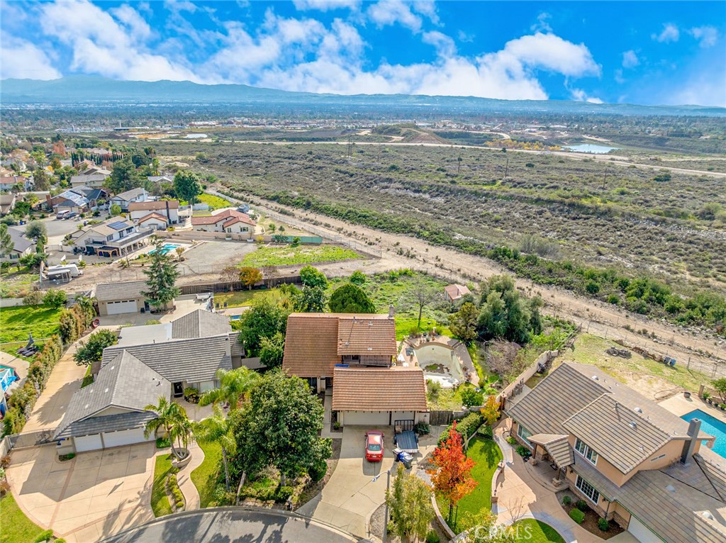7935 Gardenia Avenue Rancho Cucamonga, CA 91701 - Photo 29 of 35 an aerial view of ocean and residential houses with outdoor space