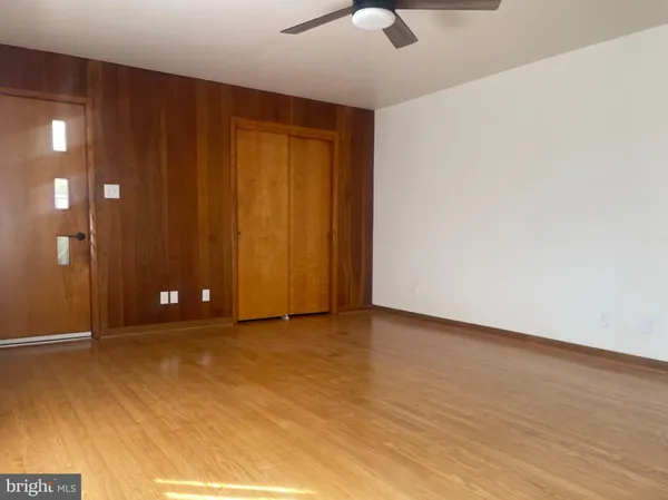 wooden floor in an empty room