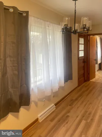 a view of a bathroom with shower