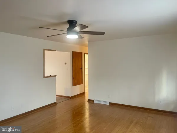 wooden floor in an empty room