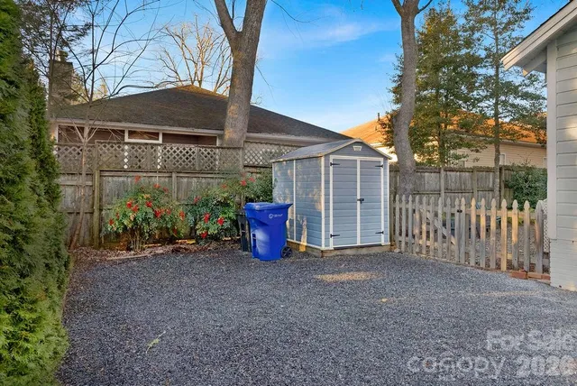 a view of a small house