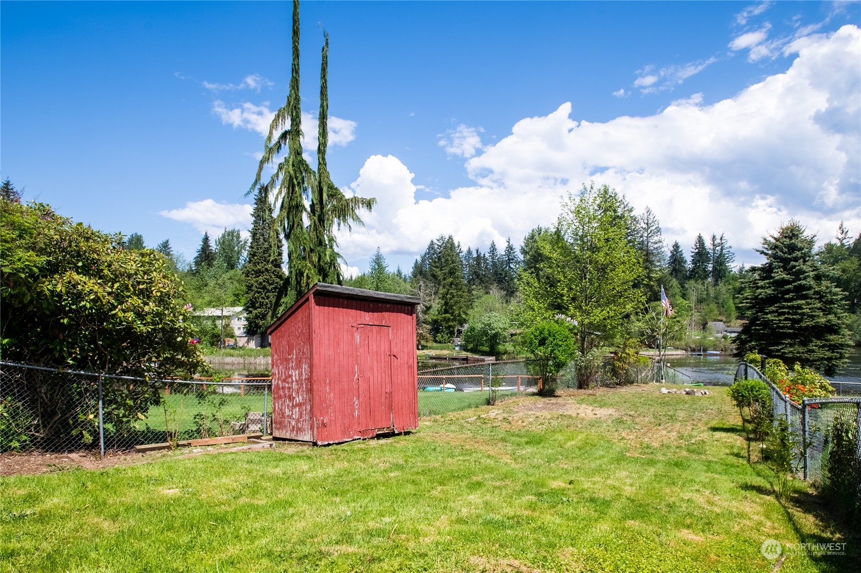 5701 Lerch Road Snohomish, WA 98290 - Photo 24 of 34 a backyard of a house with lots of green space