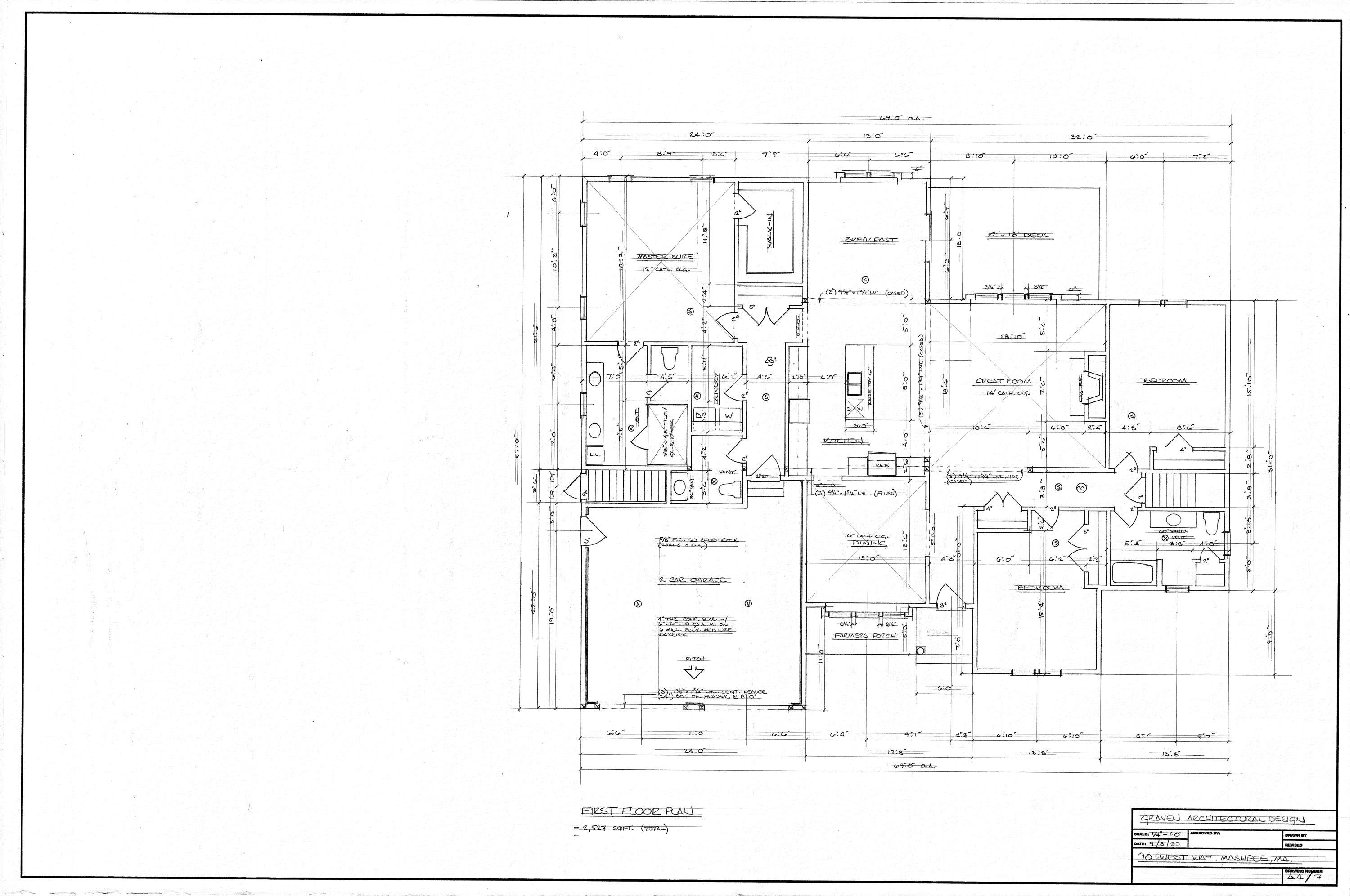 51 Ralyn Road Cotuit, MA 02635 - Photo 5 of 6 51 Ralyn Plans