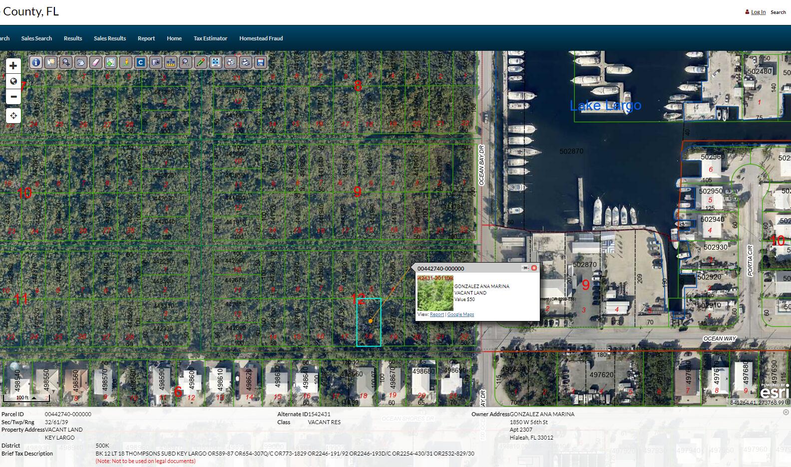 Caple Rd Key Key Largo, FL 33037 - Photo 2 of 2 Lot 18