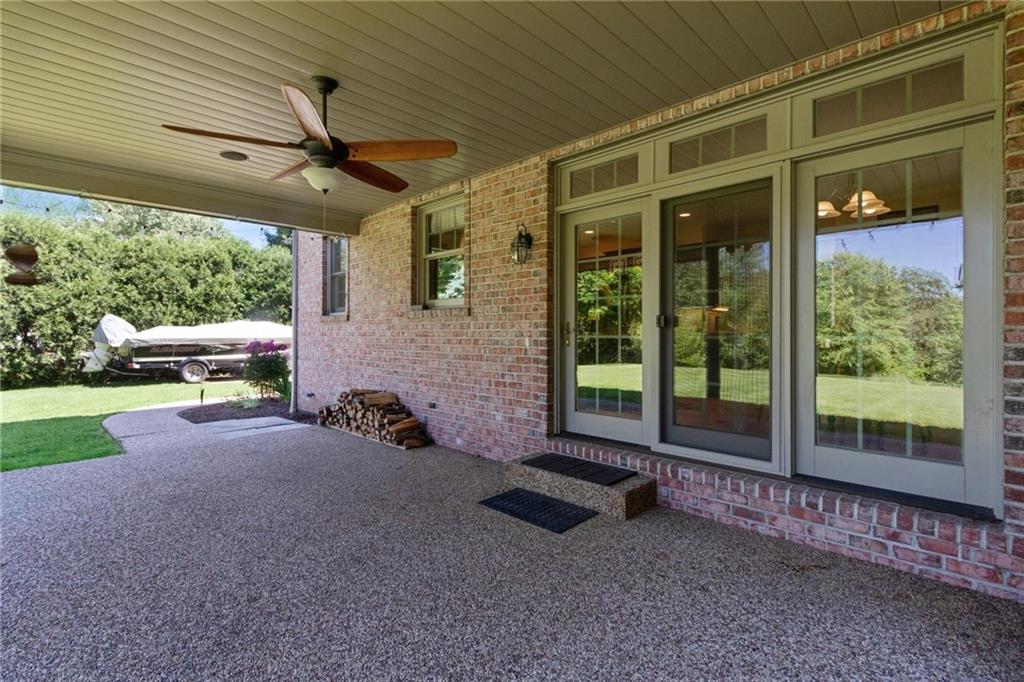 101 Darlington Road Beaver Falls, PA 15010 - Photo 22 of 25 Covered rear patio with epoxy stone floor.