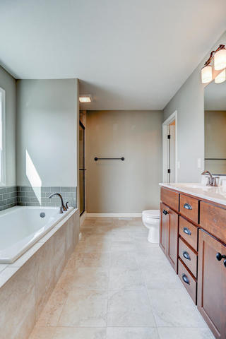 2003 Rylan Road Mahomet, IL 61853 - Photo 17 of 41 a spacious bathroom with a tub sink and mirror