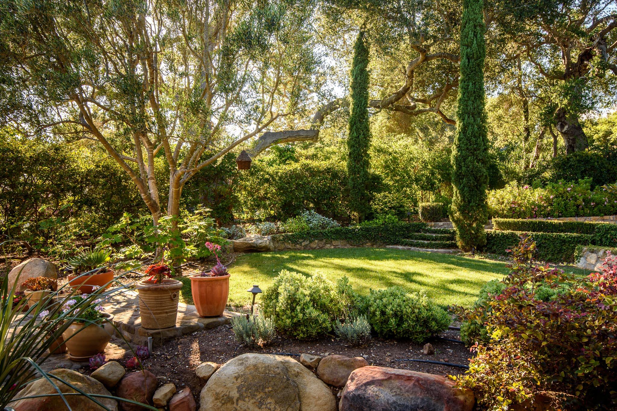 800 Hot Springs Road Montecito, CA 93108 - Photo 18 of 22 a view of a lake with large trees