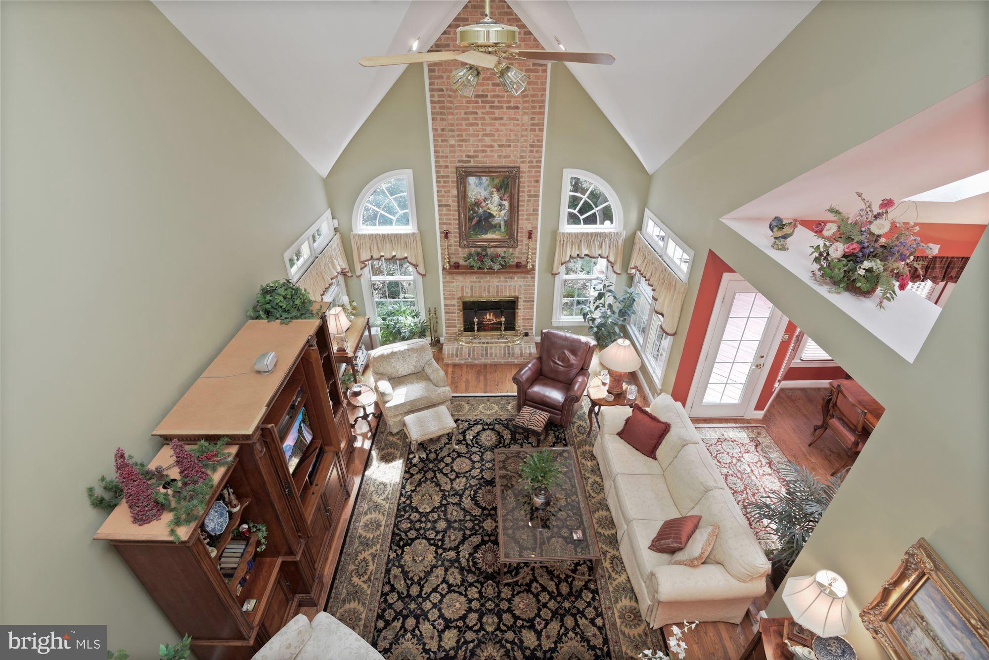 1138 Round Pebble Lane Reston, VA 20194 - Photo 10 of 55 2 Story view of the Great Room --gorgeous ceiling