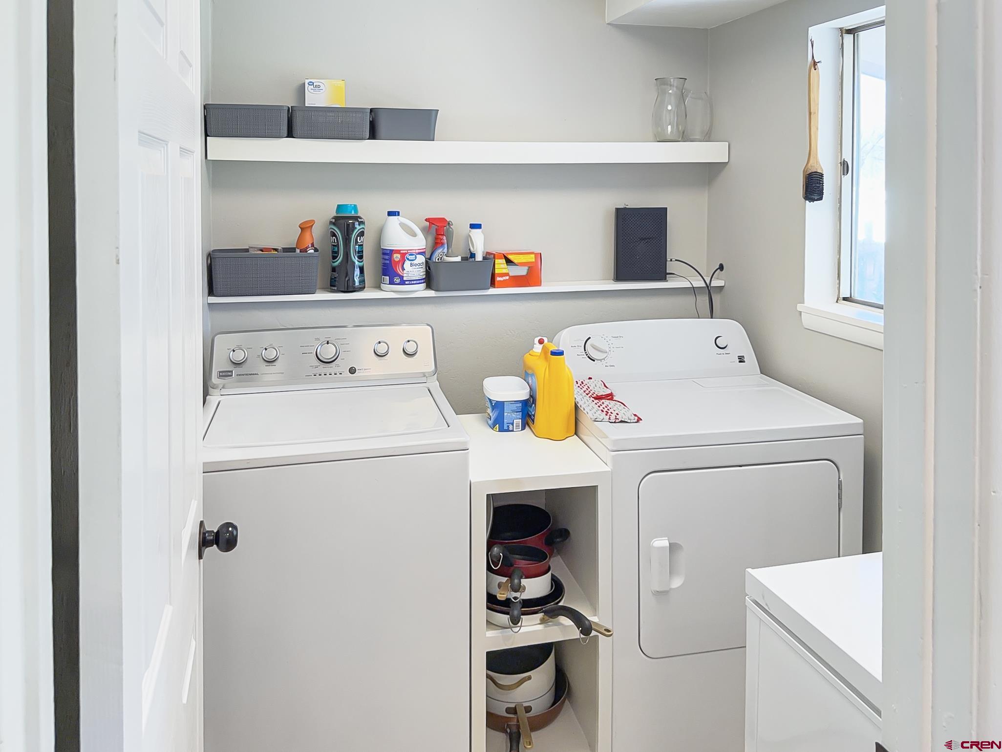 717 East 3rd Street Cortez, CO 81321 - Photo 9 of 26 a utility room with dryer and washer