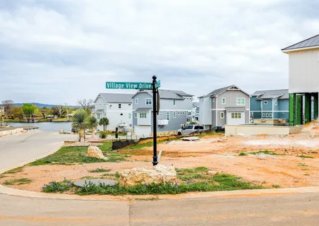 a view of houses with a outdoor space