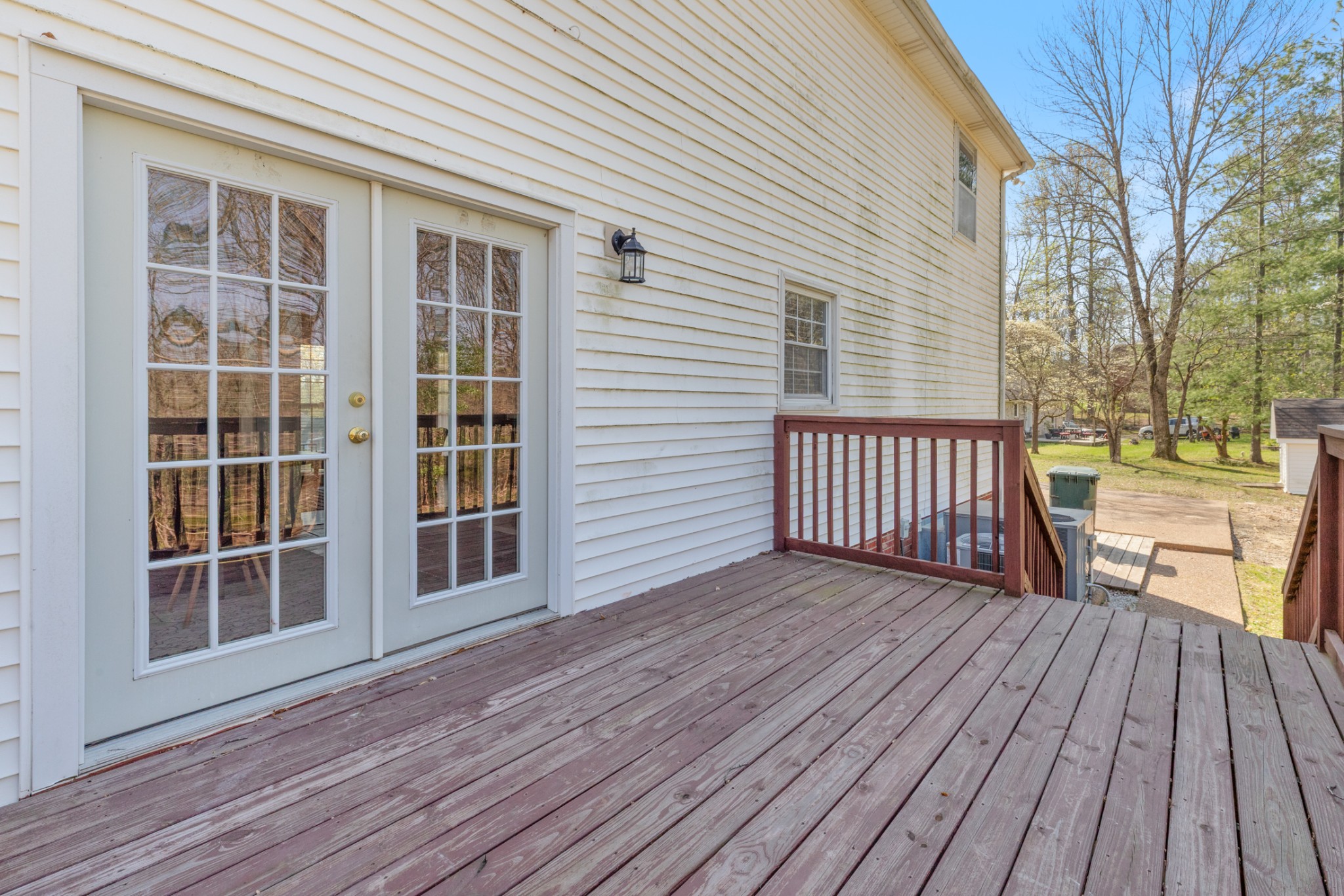 110 Redbud Drive Dickson, TN 37055 - Photo 31 of 43 an empty room with wooden floor and fence