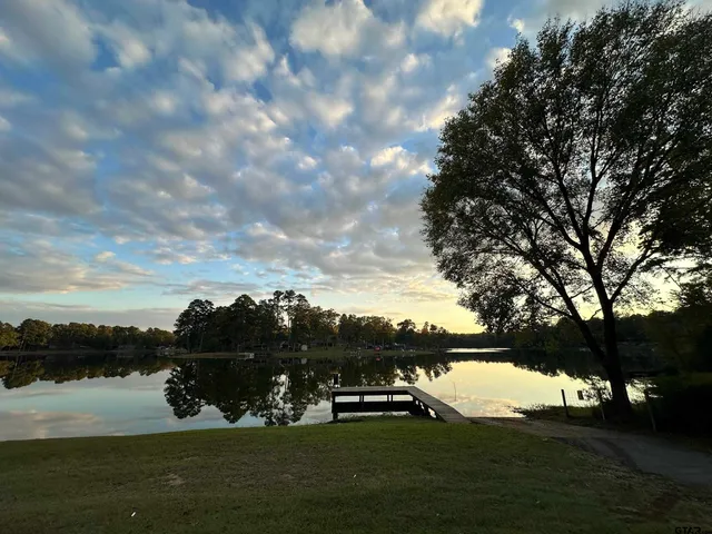 a view of lake with houses