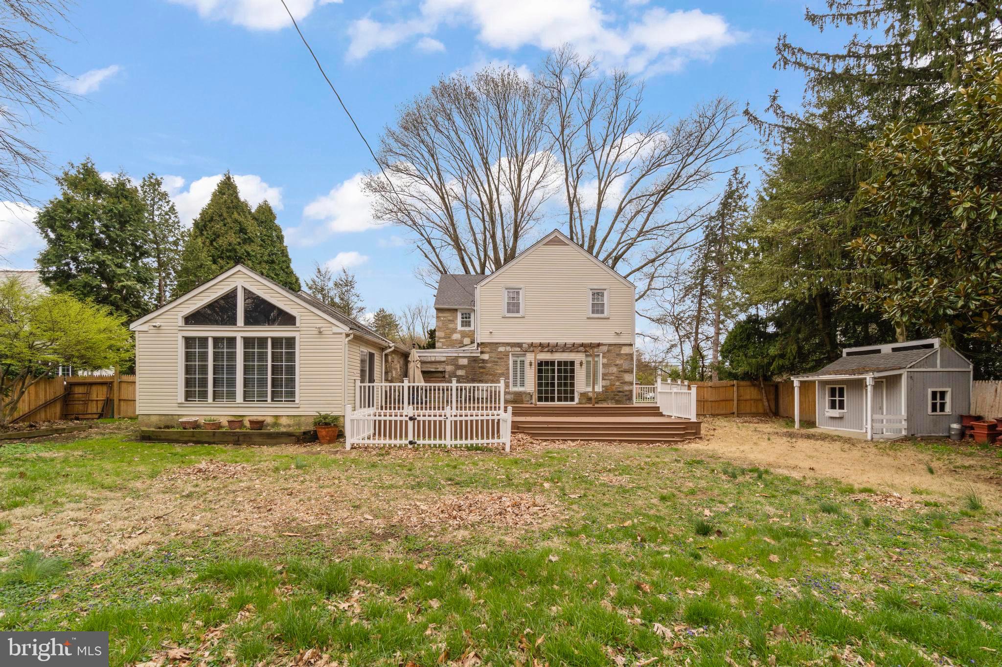 163 Welsh Road Huntingdon Valley, PA 19006 - Photo 25 of 27 a view of a house with a yard
