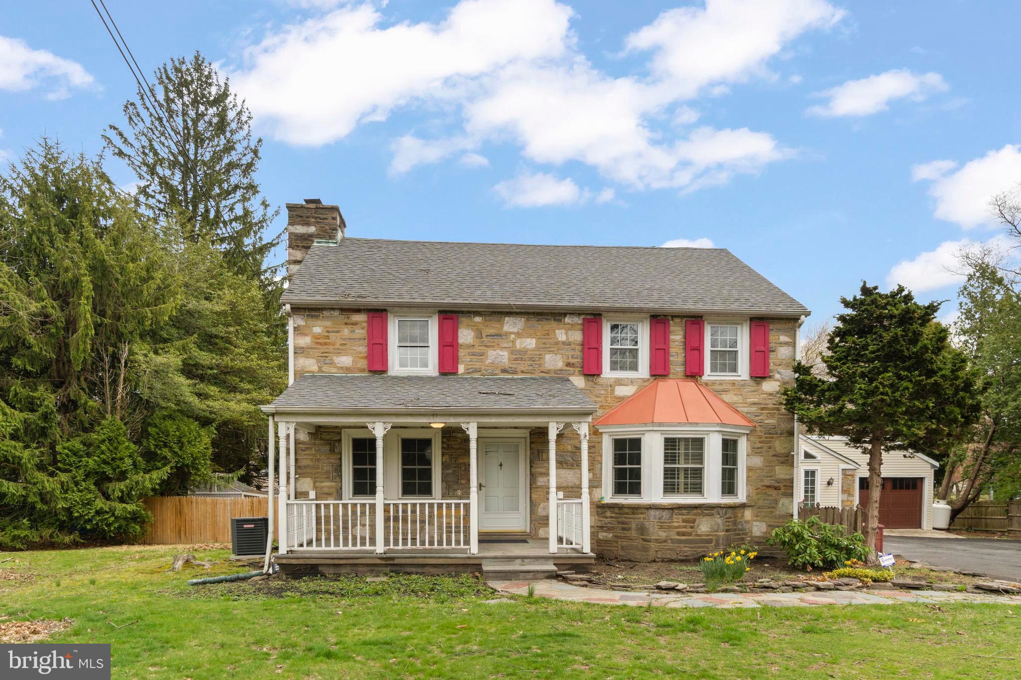 163 Welsh Road Huntingdon Valley, PA 19006 - Photo 3 of 27 a front view of a house with a yard
