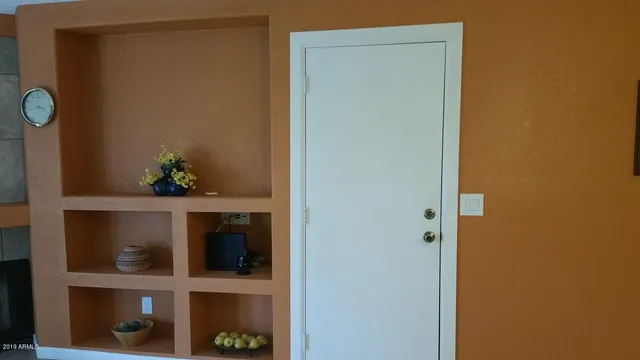 a close view of a shower