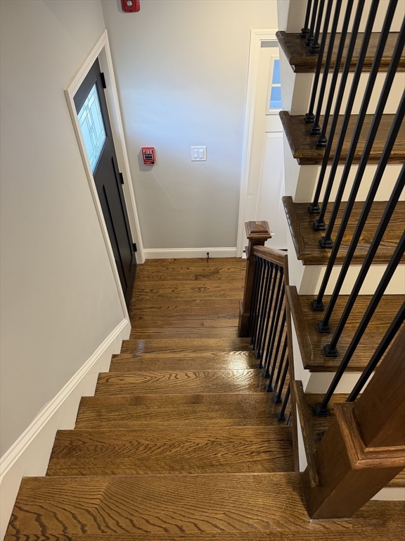 60-62 Wellsmere Road, Unit 2 Boston, MA 02131 - Photo 12 of 19 a view of an entryway with staircase