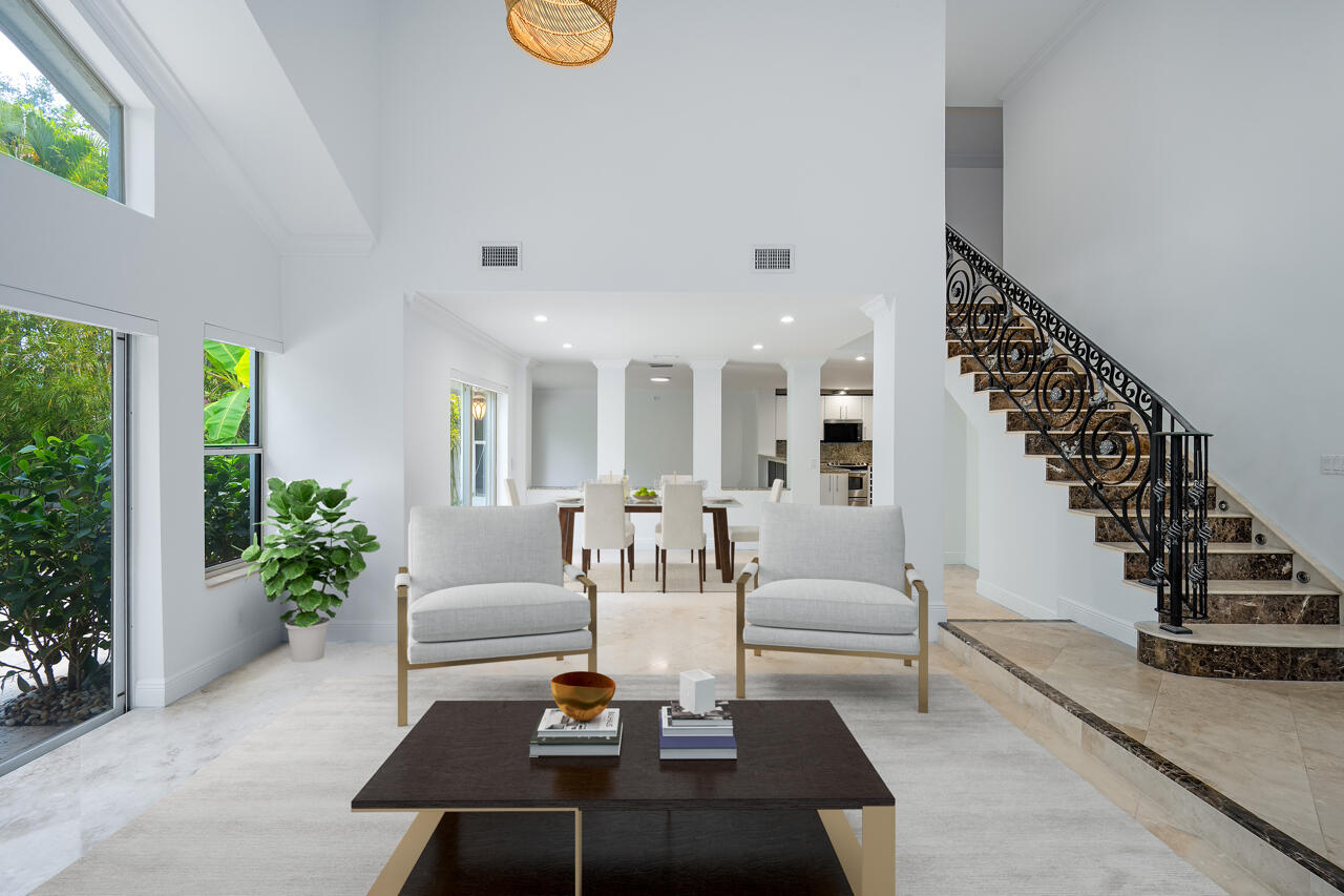 2075 Northwest 52nd Street Boca Raton, FL 33496 - Photo 3 of 37 Living-Room-Dining-Room-Restaged